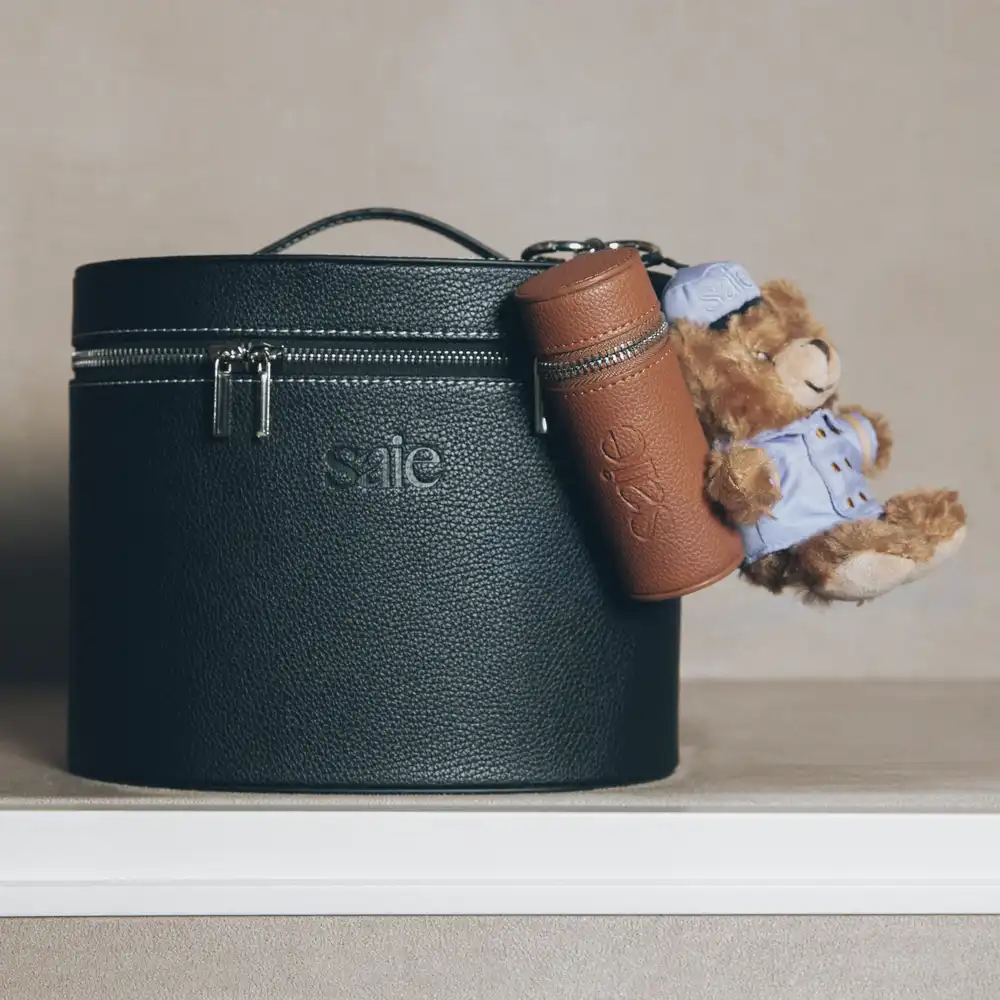 Alternative view of The Bellhop Bear Keychain