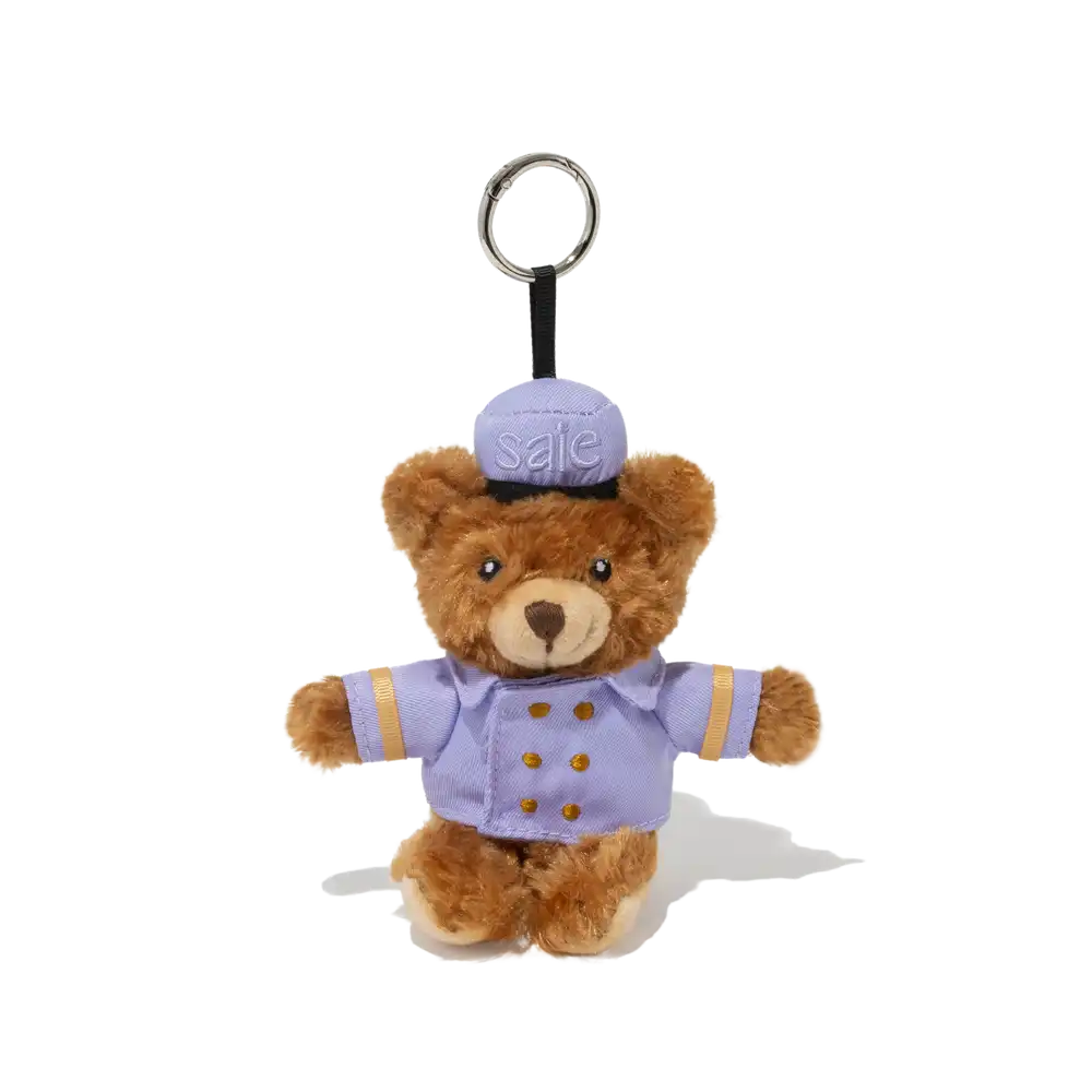 The Bellhop Bear Keychain